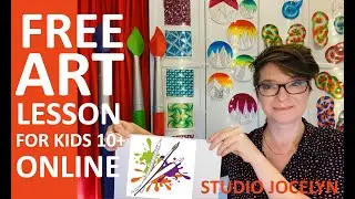 ONLINE ART LESSONS for kids - Studio Jocelyn