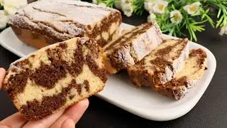 No sugar, No flour, gluten free marble cake Recipe! no oats! soft and fluffy cake in 5 minutes! keto