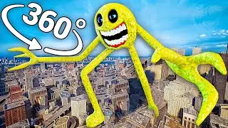 Roblox Innyume Smiley's - City in 360° Video | VR / 8K | (Smiley's Stylized Nextbot)