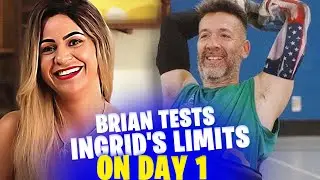 90 Day Fiancé's Brian Tests Ingrid's Limits on Day 1 | Cringeworthy Hotel Scene Breakdown