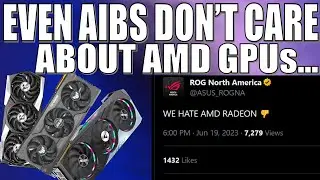 Why Graphics Card Manufacturers Don't Care About AMD GPUs