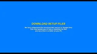 01 Download Setup Files