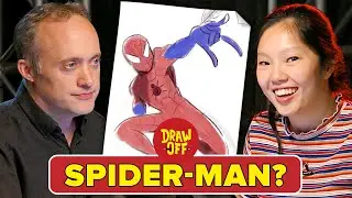 Animator Vs. Cartoonist Draw Marvel Characters From Memory • Draw-Off