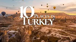 10 Most Beautiful Places to Visit in Turkey 4K 🇹🇷 | Turkey Travel Guide