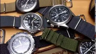 Différentes sortes de montres militaires