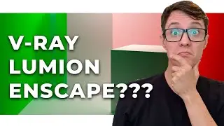 V-RAY vs ENSCAPE vs LUMION - QUAL O MELHOR?