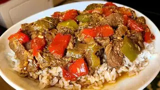 How to make Beef Pepper Steak stir fry