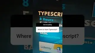 Typescript FREE course #shorts #typescript