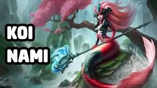 KOI NAMI SKIN SPOTLIGHT - LEAGUE OF LEGENDS