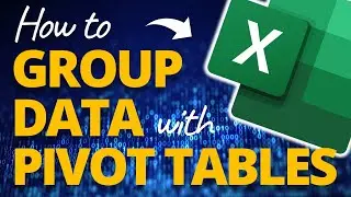 How to Group Data with Pivot Tables in Microsoft Excel 🔥[SPREADSHEET TIPS!]