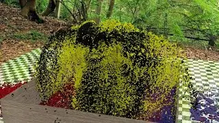 Particle Collider Slow Motion Bullet Time Effect Blender 2.77