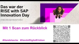 Das war der RISE with SAP Innovation Day (German)