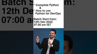 Python for DevOps Engineers | How to use Python in DevOps role