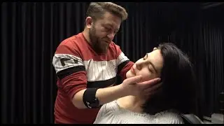ASMR Face Massage, Head Massage, Back Massage and Neck Cracking