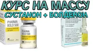 КУРС НА КАЧЕСТВЕННУЮ МАССУ. СУСТАНОН + БОЛДЕНОН. ПКТ КЛОМИД