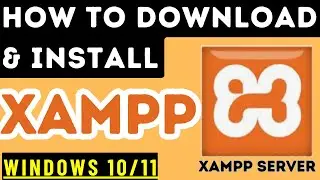 How to install xampp and host a website on windows 10/11 | Install XAMPP Server on Windows10/11