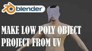 Make 3d Object using Project from UV View