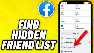 How To Find Facebook Hidden Friend List (2024)