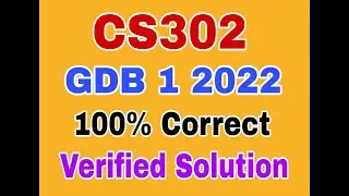 cs302 gdb solution fall 2022|cs302 gdb 1  fall 2022