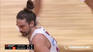 UNICS Kazan - CSKA Moscow 75-86: Alexey Shved (27 points on 6/10 3PT)