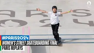 Womens Street Skateboarding Full Final 🛹 | Paris Replays