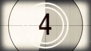 Old Fashioned Film Countdown Timer - Free Stock Video Footage - Download at Videvo.net