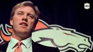 John Elways Emotional Retirement Press Conference | NFL Throwback