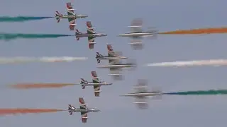 Frecce Tricolori at the Dubai Airshow 2023