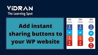 How to add social share buttons in WordPress | Use sharethis social buttons plugin in WordPress