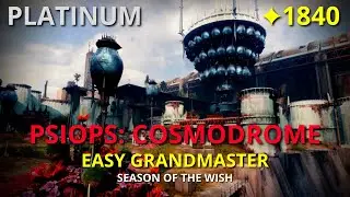 PsiOps Battleground: Cosmodrome - Easy 1840 Grandmaster Nightfall | Destiny 2 (PS5)