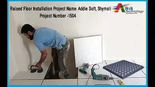 Raised Floor Installation Project Name- Addie Soft, Shymoli Project, Number -1505