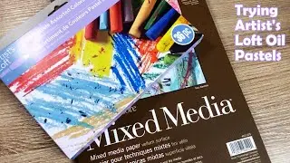 Unboxing and Trying Oil Pastels