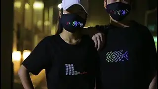 Luminous Couples T-Shirt -Gearbest.com