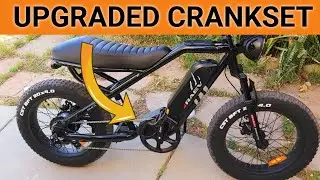 Upgraded Crankset on Raev Bullet Electric bike