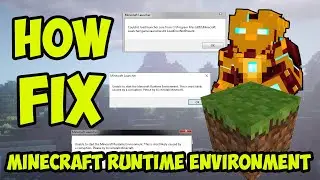 HOW TO FIX Unable to start the Minecraft Runtime Environment (2024)