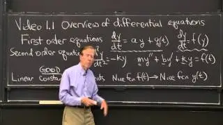 Overview of Differential Equations