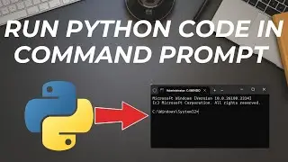 How to run python code in Command prompt ?