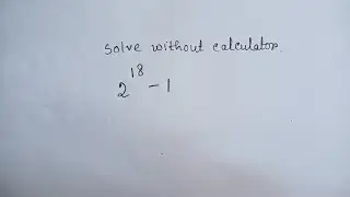 Olympiad exponential problem solution///exponential math solution without calculator//#maths