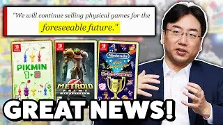 Nintendo Is Saving Physical Games