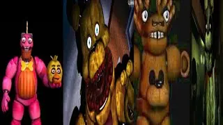 FNAF 1-4 AI Generated Images (Luma Ai)