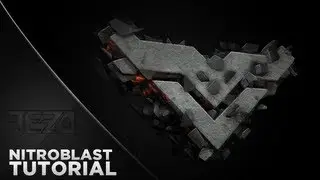 Cinema 4D Tutorial: Nitroblast - Make Cool Cracked Logo