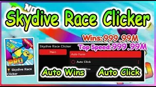 [🏆] Roblox Skydive Race Clicker Script - Auto Wins | Auto Click