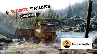 5 Worst Trucks in SnowRunner