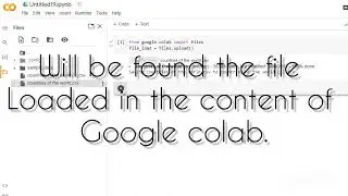 how load file from your PC into Google colab?.#python