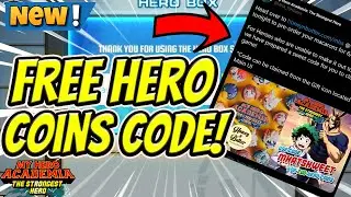 *FIRST GLOBAL CODE!* - Gift Pack Exchange (FREE HERO COINS) - MHA: The Strongest Hero