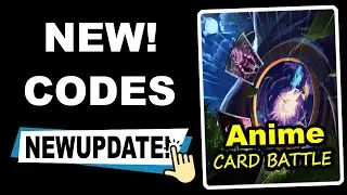 *NEW* ALL WORKING CODES FOR ANIME CARD BATTLE - ROBLOX ANIME CARD BATTLE CODES