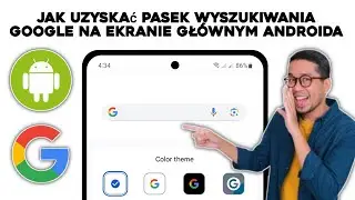 Jak uzyskać pasek wyszukiwania Google na ekranie głównym Androida - 2024