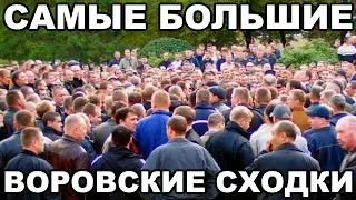 Самые большие ВОРОВСКИЕ СХОДКИ постсоветского времени