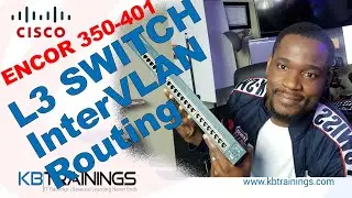 ENCOR 350-401: LAB#3: Layer 3 Switch,  InterVLAN Routing, SVI and NAT | CCNA, CCNP, CCIE