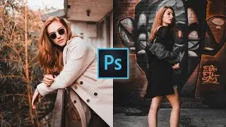 This Easy Trick to Add ORANGE and BLACK Color Grading Effect in Photoshop